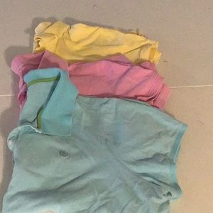 3 Izod polo shirts XXL